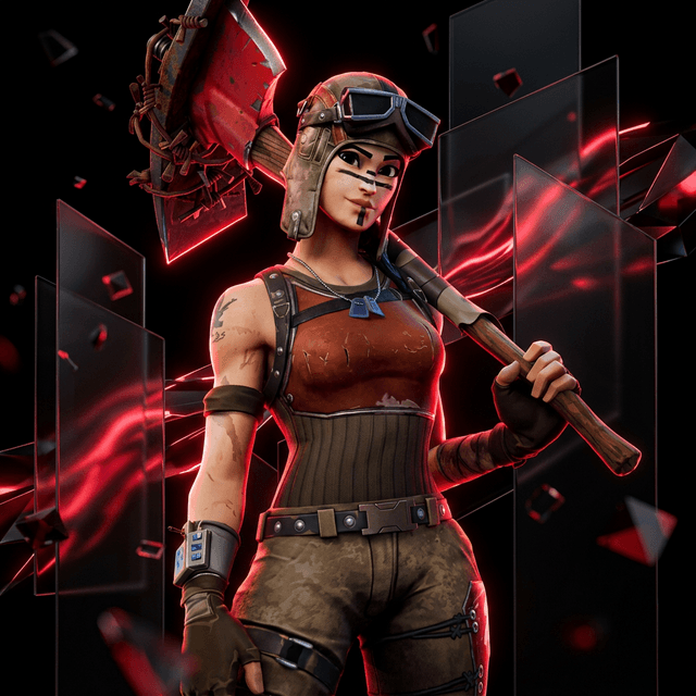 Sleek Fortnite Character Background